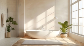 白色室内家居盆栽摄影图片